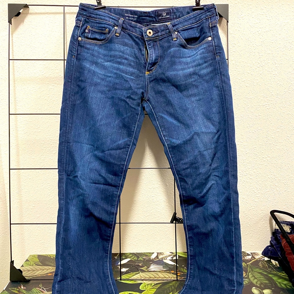 AG Stevie cuff jeans